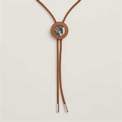 hermes bolo tie|hermes fabric ties.